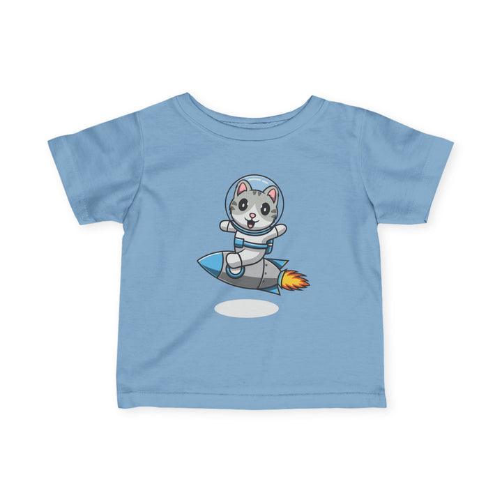 Rocket Kitty Infant Fine Jersey Tee