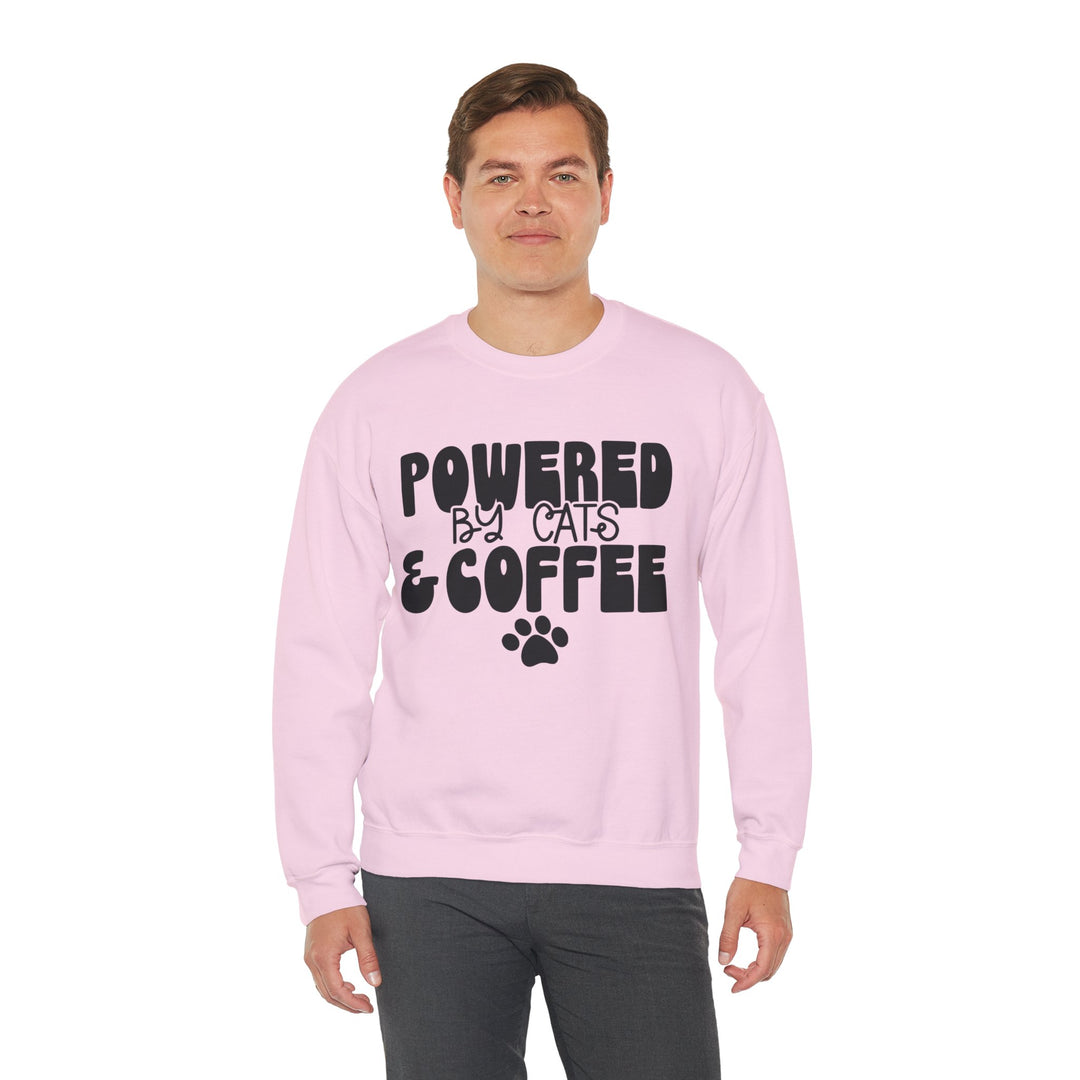 Cats and Coffee Crewneck Sweatshirt