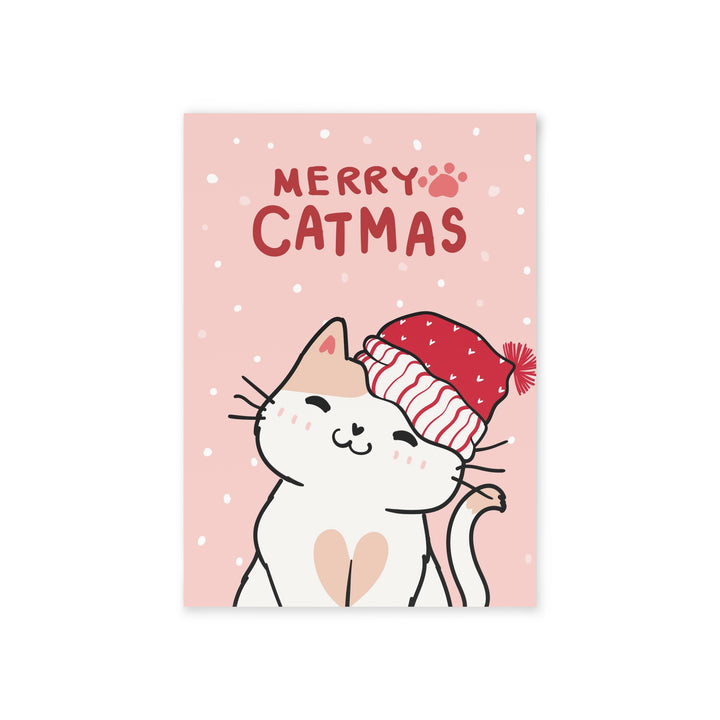 Catmas Love Greeting Card