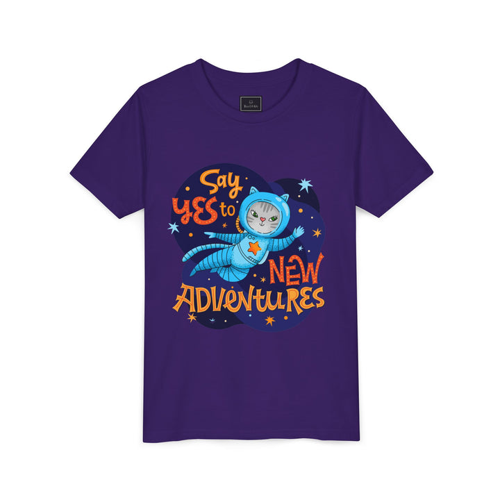 Adventure Kitty Youth Short Sleeve Tee