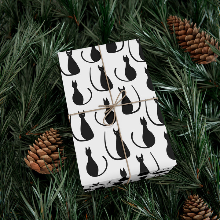 Black Cat Bliss Gift Wrap