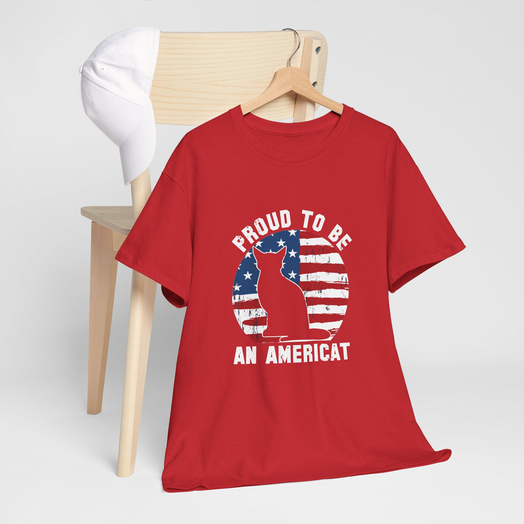 Proud to Be An Americat Cotton Tee