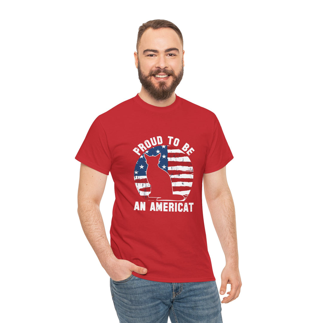 Proud to Be An Americat Cotton Tee