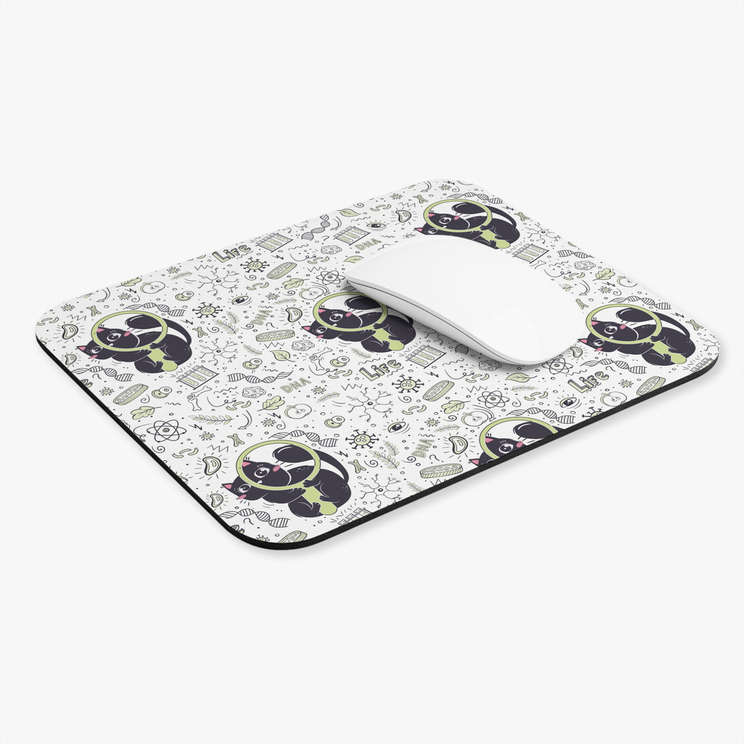 Biology Cat Mouse Pad