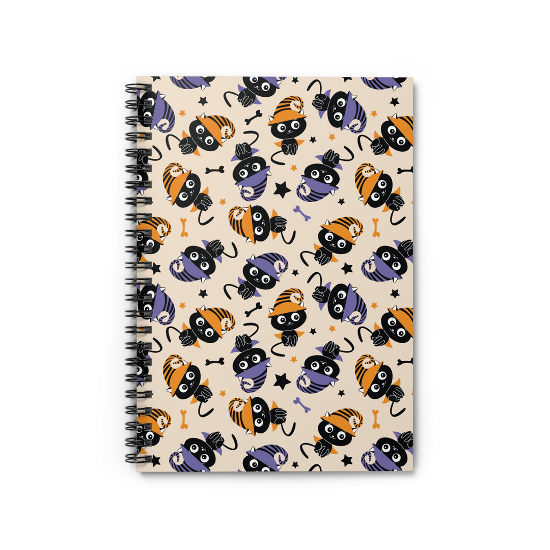 Cat Witch Spiral Notebook