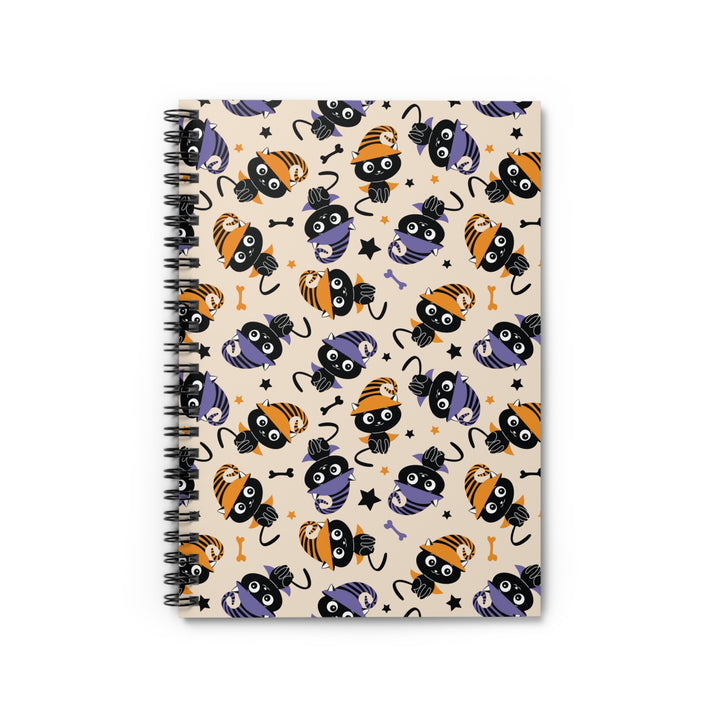Cat Witch Spiral Notebook