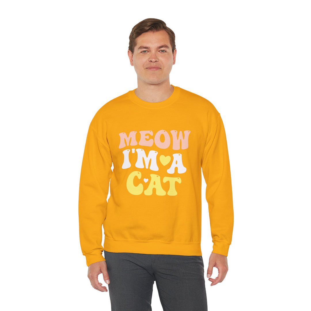 Meow I'm A Cat Unisex Crewneck Sweatshirt