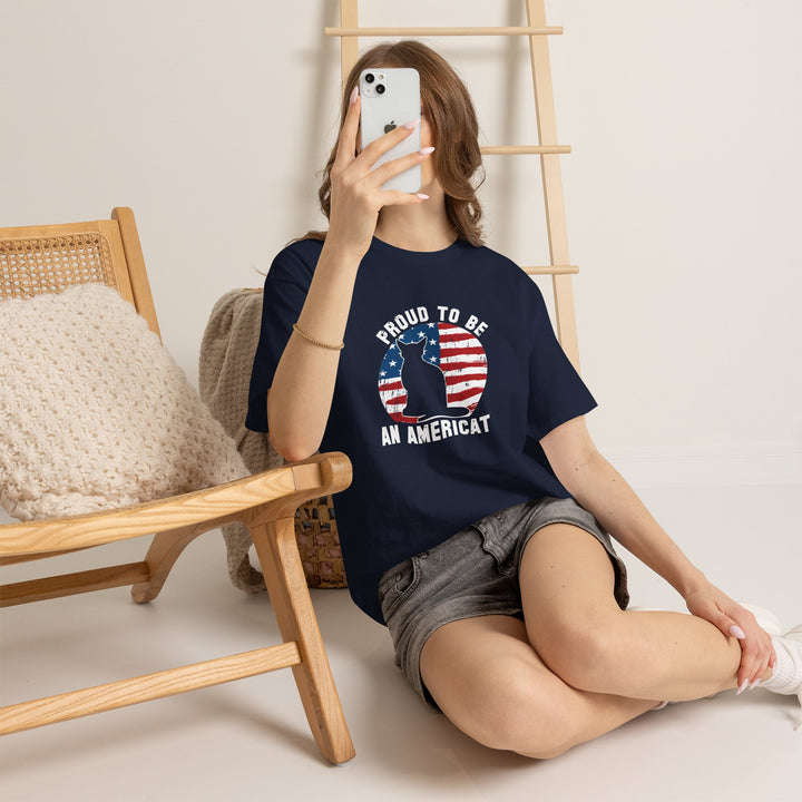 Proud to Be An Americat Cotton Tee