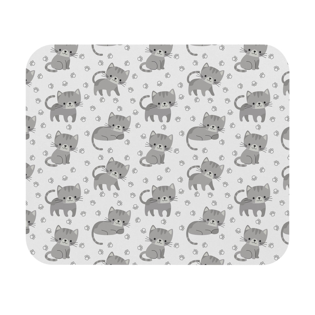 Little Gray Kitten Mouse Pad