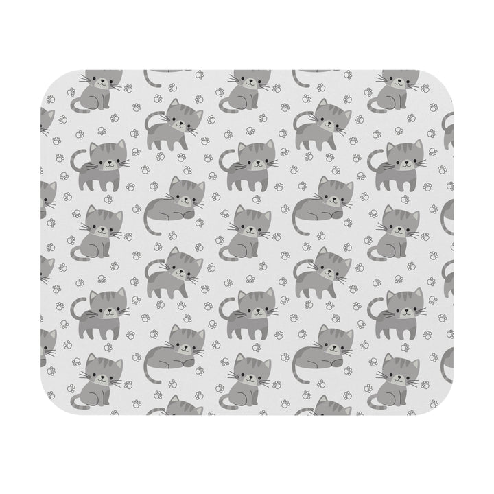 Little Gray Kitten Mouse Pad