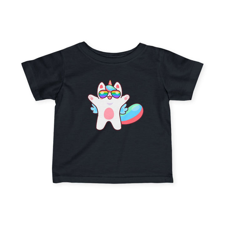 Caticorn Party Time Infant Fine Jersey Tee