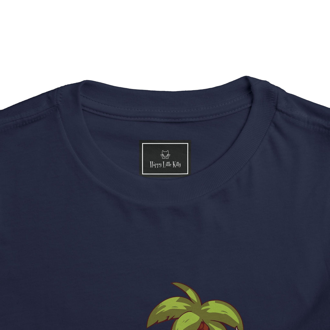 Tropical Cat Toddler Tee
