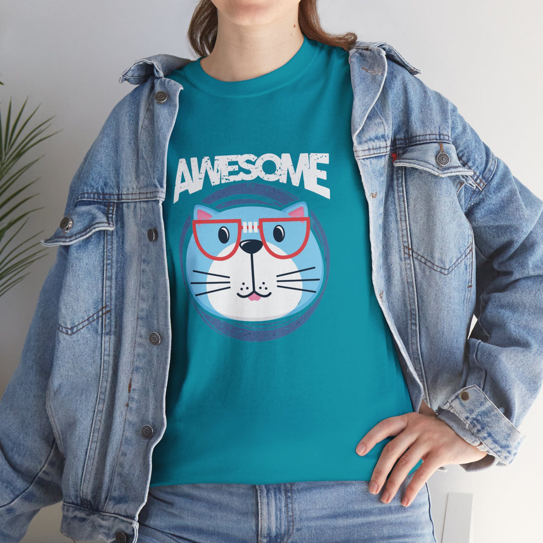 Awesome Cat Cotton Tee
