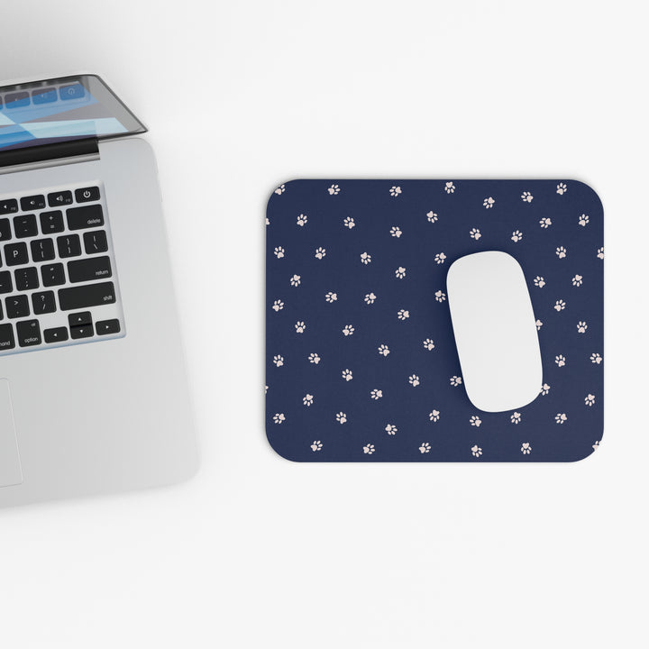 Purrfect Paw Prints Mouse Pad