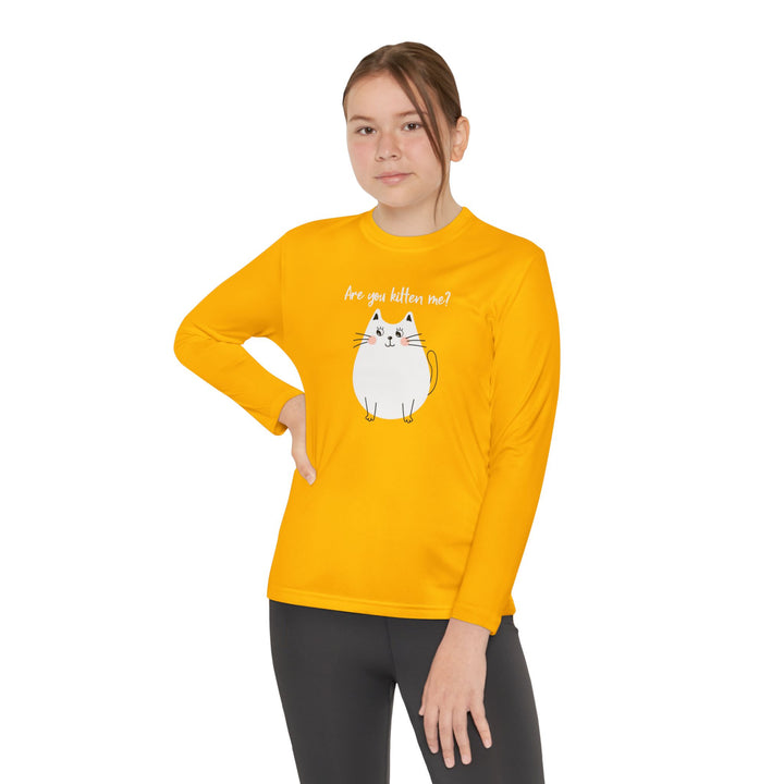 Kitten Me Youth Long Sleeve Tee