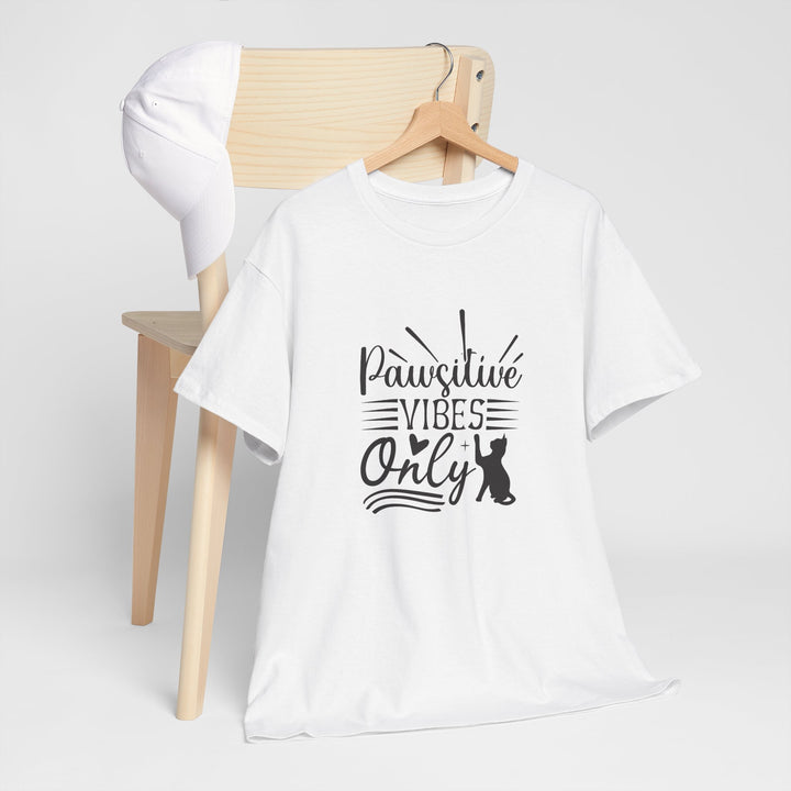 Pawsitive Vibes Cotton Tee