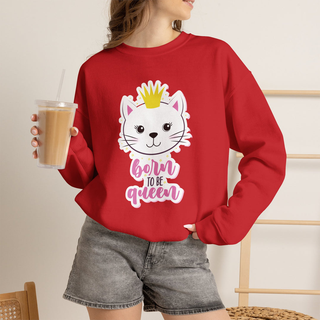 Queen Kitty Crewneck Sweatshirt