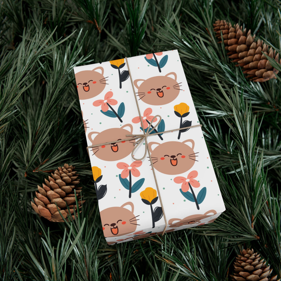 Charming Cat Gift Wrap
