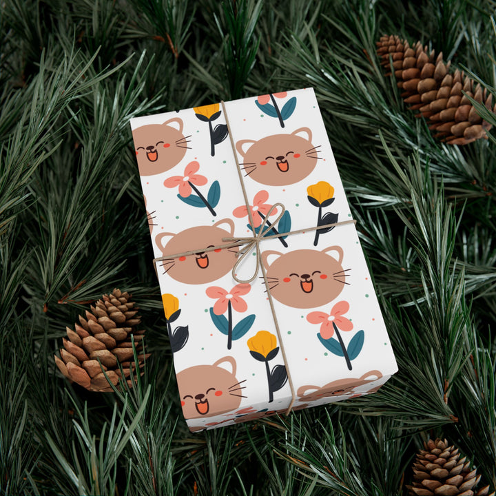 Charming Cat Gift Wrap
