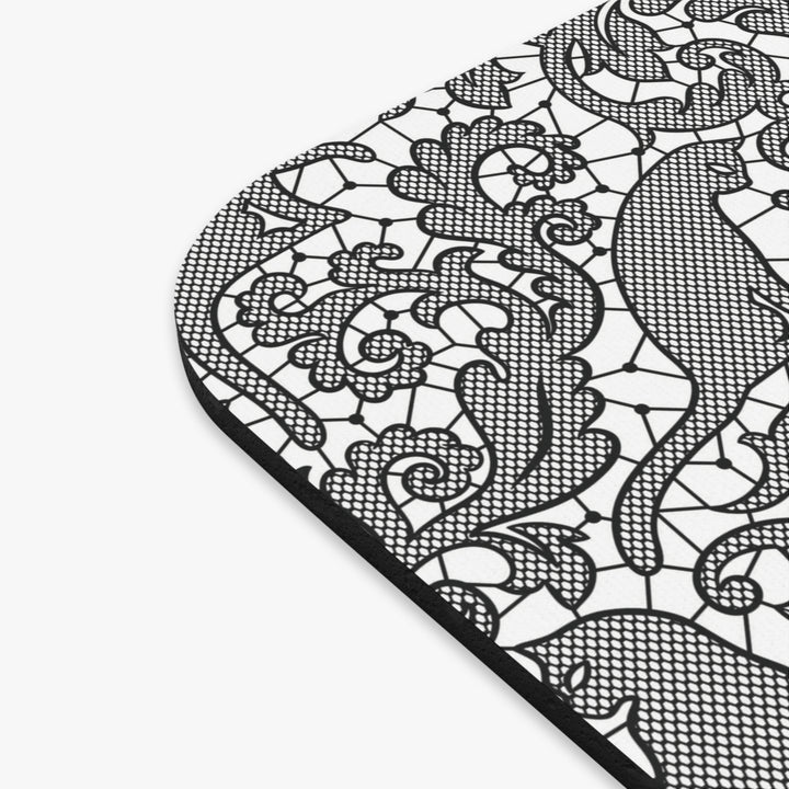 Lace Cat Mouse Pad