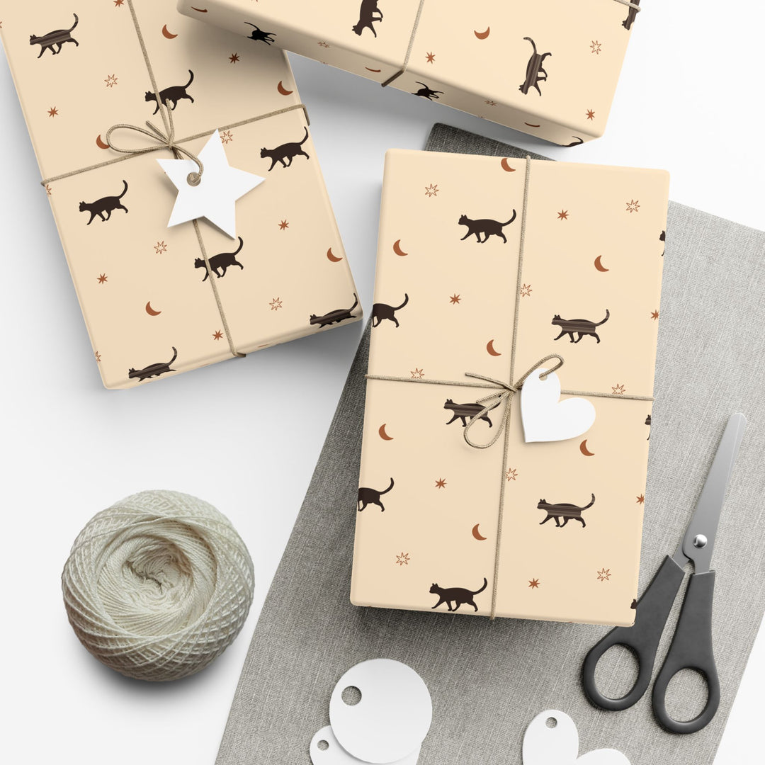 Celestial Cat Gift Wrap