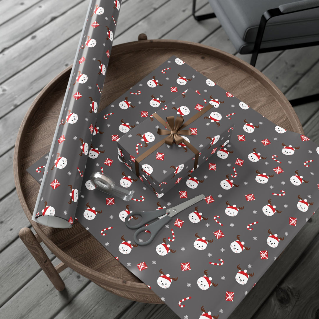 Reindeer Cat Gift Wrap