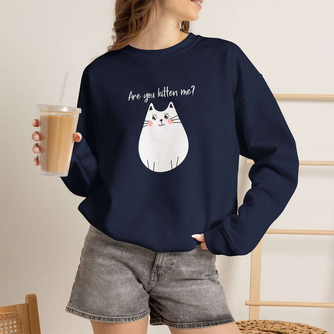Kitten Me Crewneck Sweatshirt