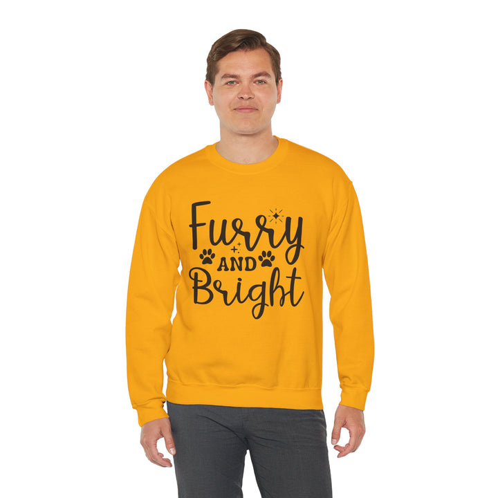 Furry and Bright Crewneck Sweatshirt