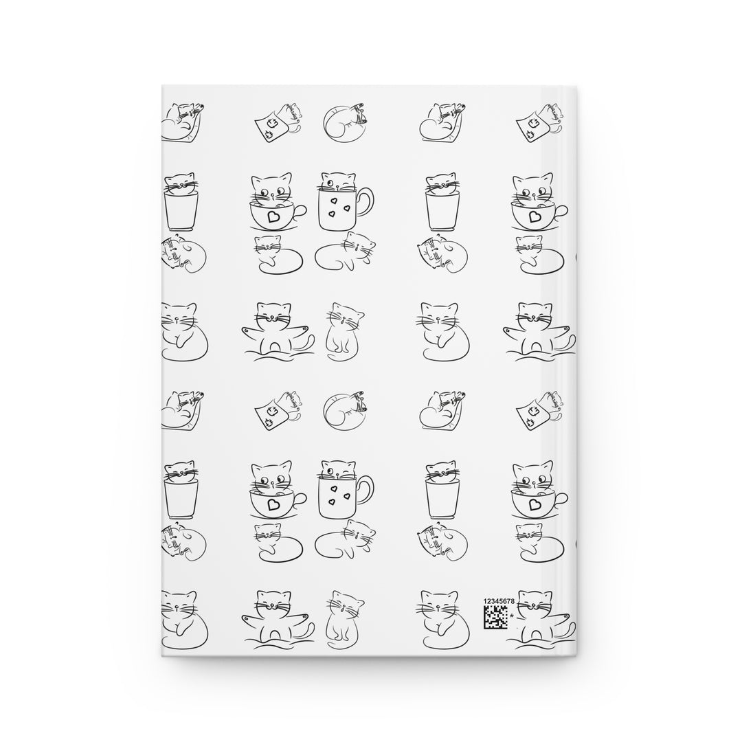 Doodle Cat Hardcover Journal