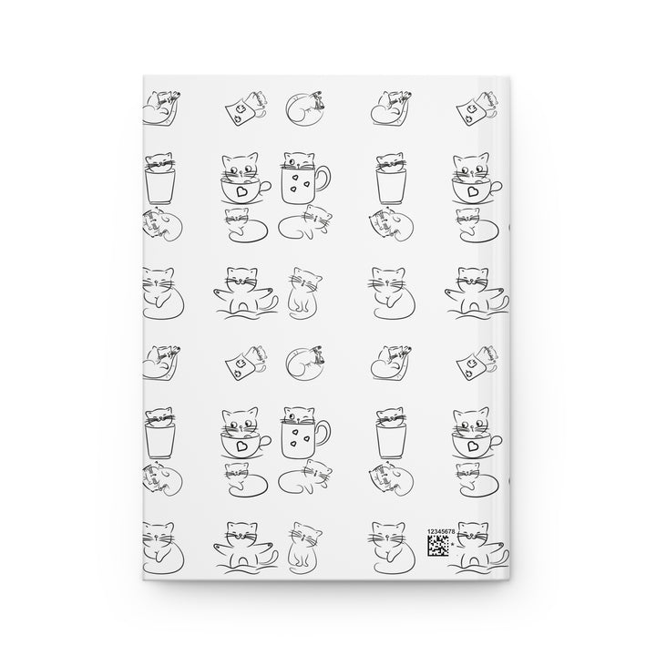 Doodle Cat Hardcover Journal
