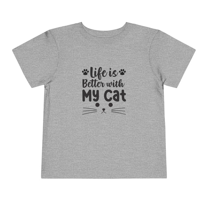 Better With My Cat Toddler Tee