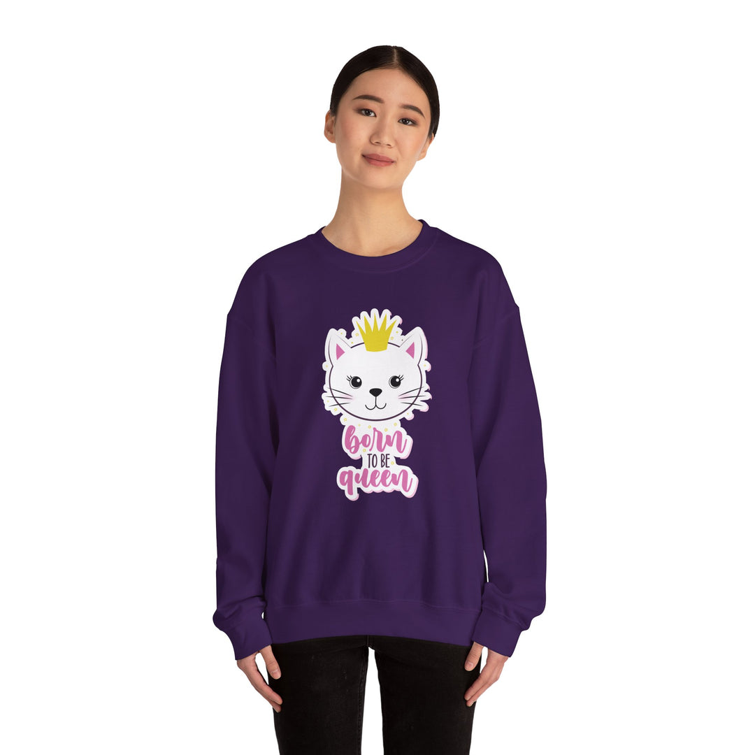 Queen Kitty Crewneck Sweatshirt