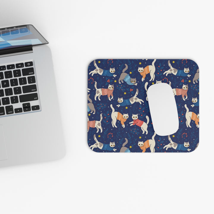 Cats in Sweaters Mouse Pad