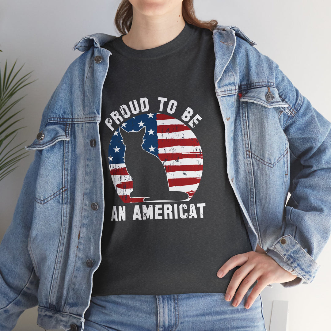 Proud to Be An Americat Cotton Tee
