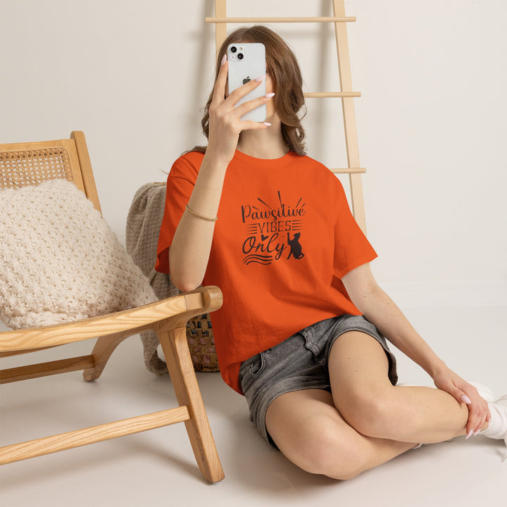 Pawsitive Vibes Cotton Tee