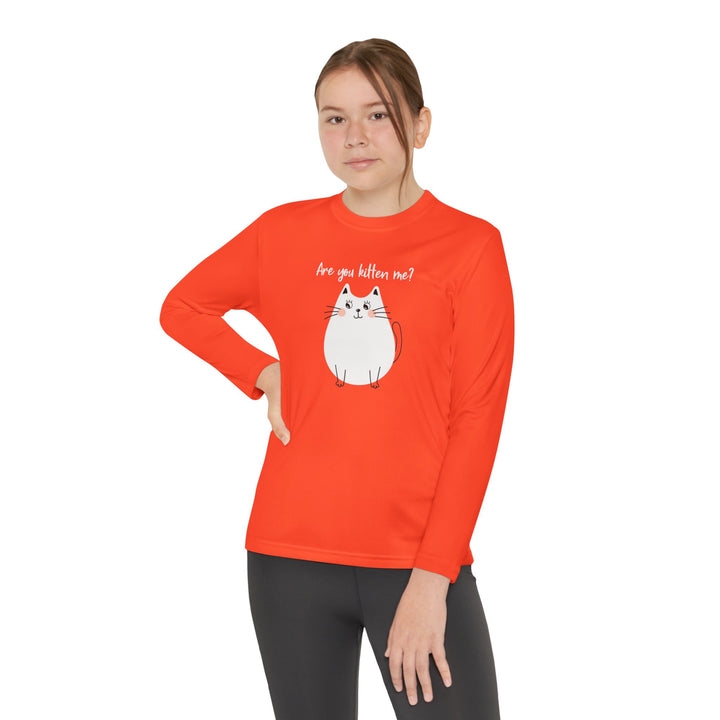Kitten Me Youth Long Sleeve Tee