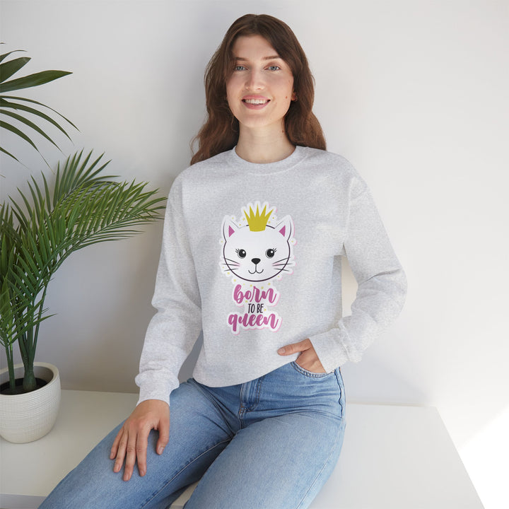 Queen Kitty Crewneck Sweatshirt