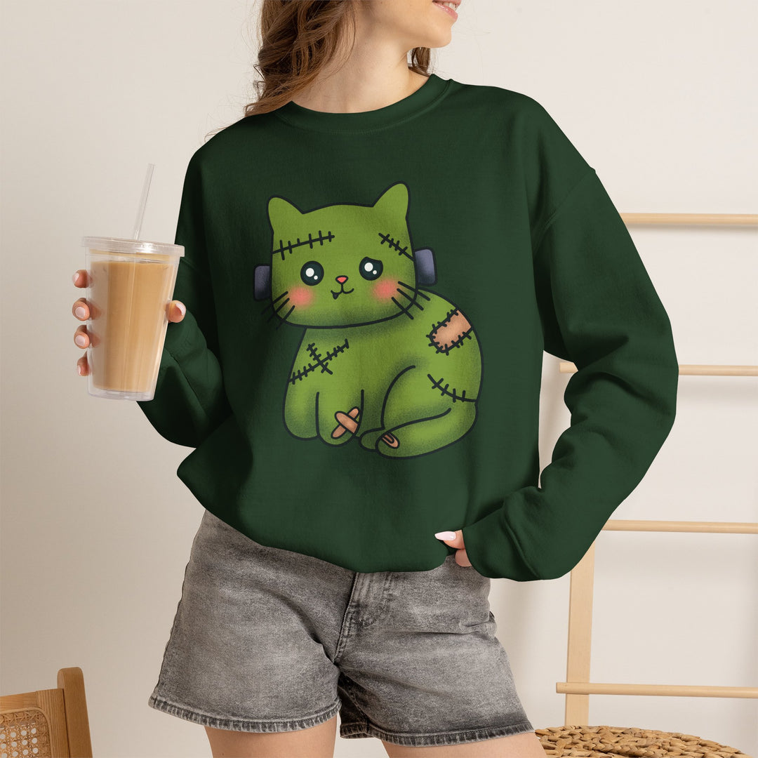 Frankenkitty Unisex Crewneck Sweatshirt