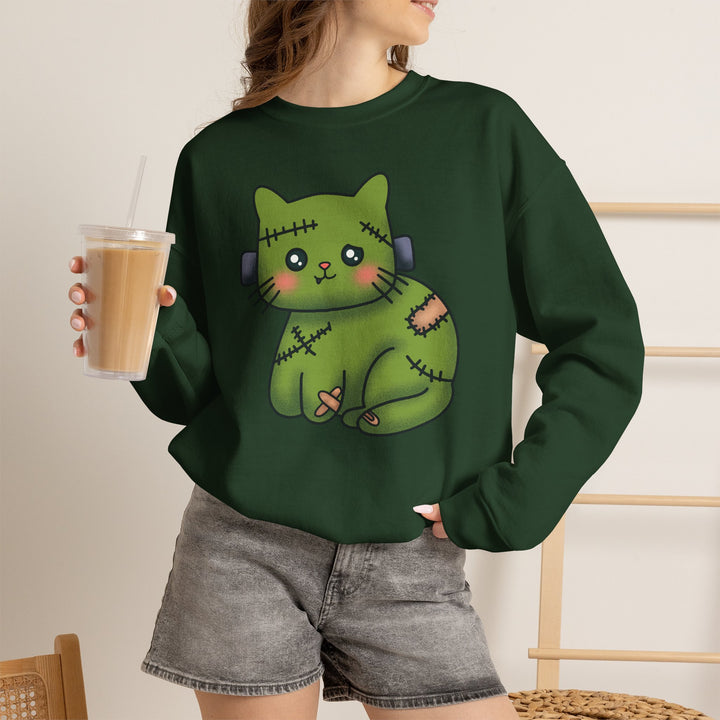 Frankenkitty Unisex Crewneck Sweatshirt
