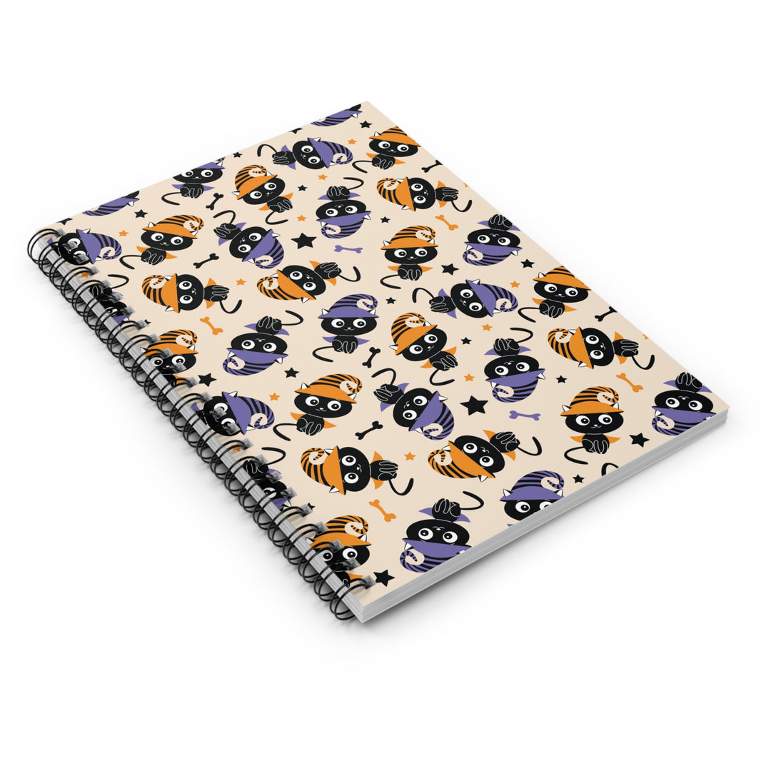 Cat Witch Spiral Notebook