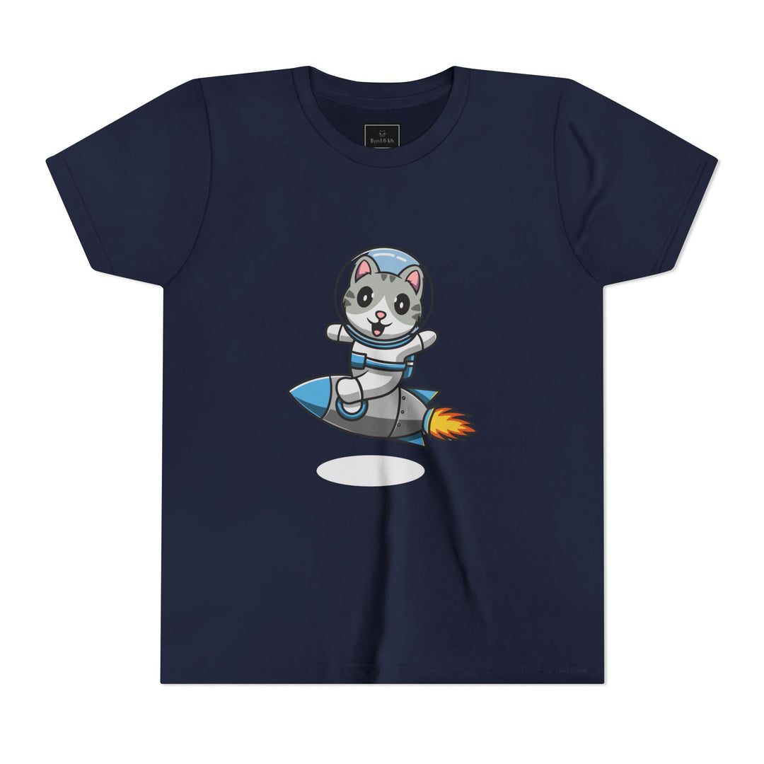 Rocket Kitty Youth Short Sleeve Tee