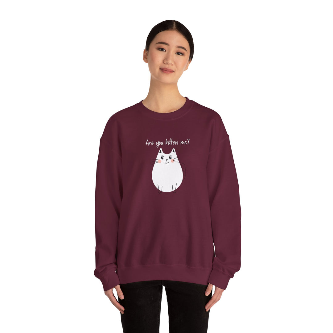 Kitten Me Crewneck Sweatshirt