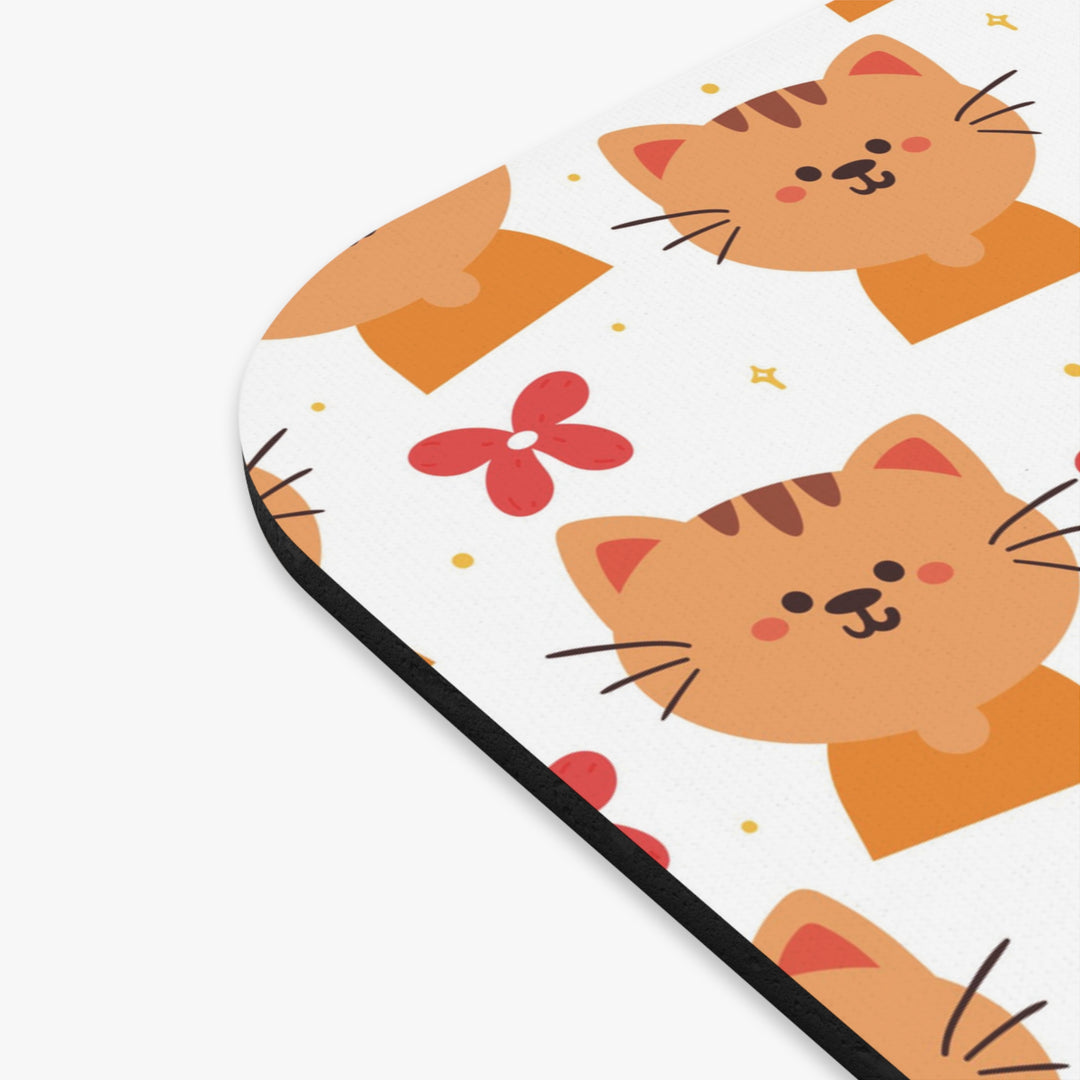 Orange Tabby Cat Mouse Pad