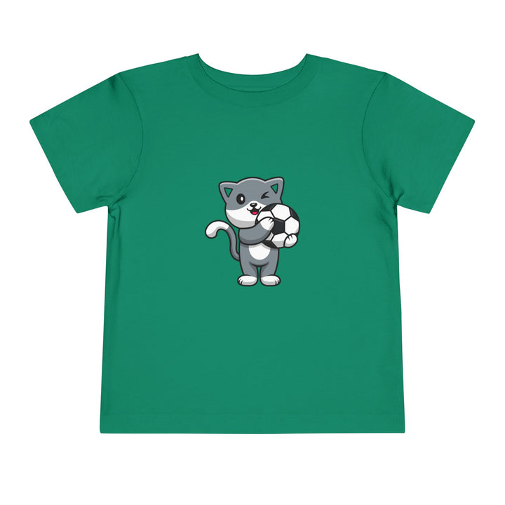 Soccer Cat Toddler Tee