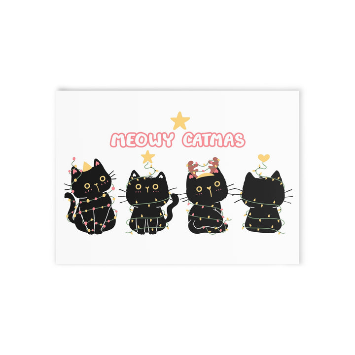 Meowy Catmas Holiday Card