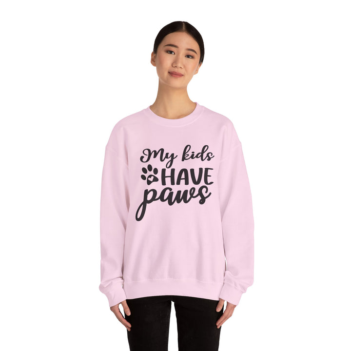My Kids Have Paws Crewneck Sweatshirt