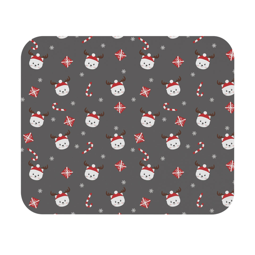 Reindeer Cat Mouse Pad