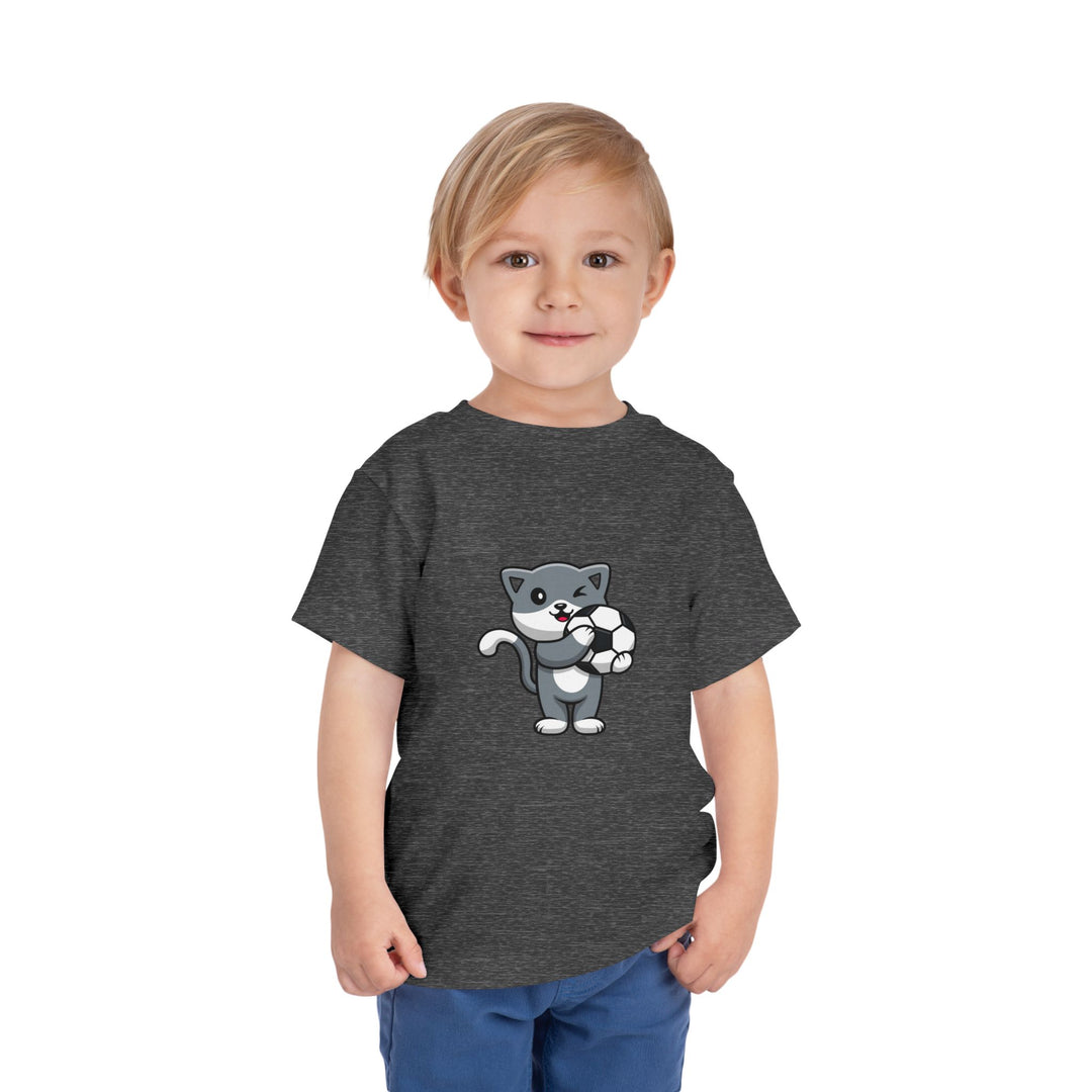 Soccer Cat Toddler Tee