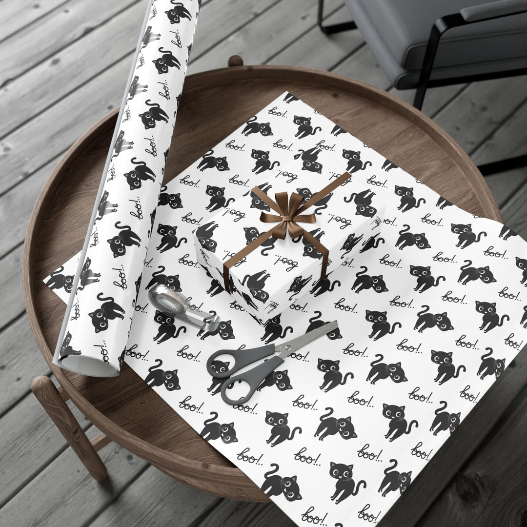 Boo Kitty Gift Wrap