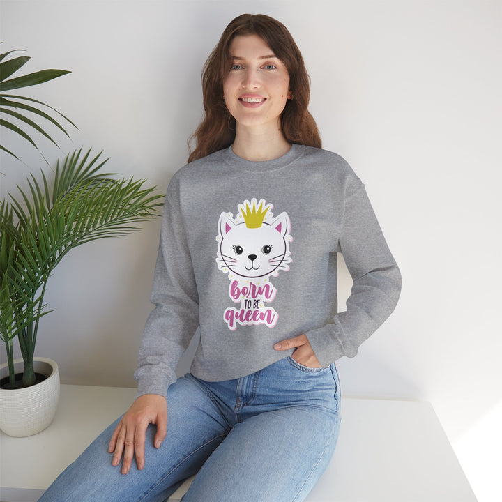 Queen Kitty Crewneck Sweatshirt